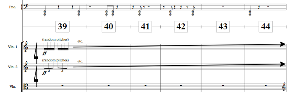 Score excerpt from Casino Royale